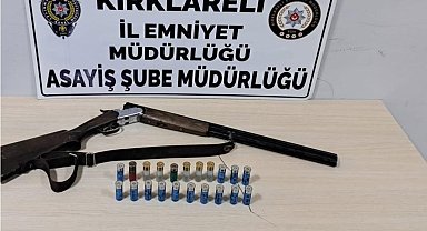 Kırklareli'nde uyuşturucu ve silah operasyonu: 6 yakalama