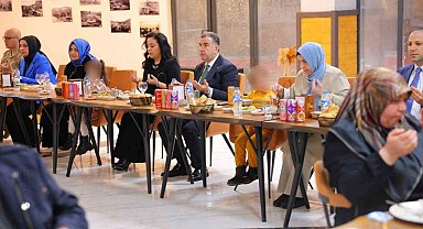 Koruyucu ailelerle iftar sofrasında bir araya gelindi