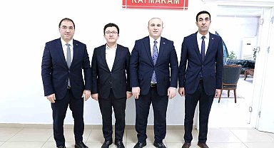 KYK heyetinden Patnos Kaymakamına ziyaret