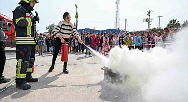 Mersin'de çocuklara afet eğitimi verildi