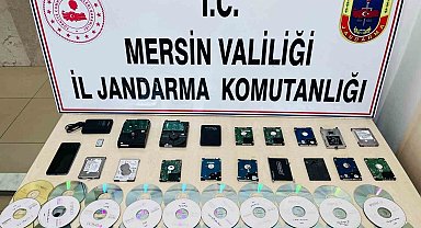 Mersin'de müstehcenlik operasyonu: Şüpheli 19 hard diskle yakalanıp tutuklandı