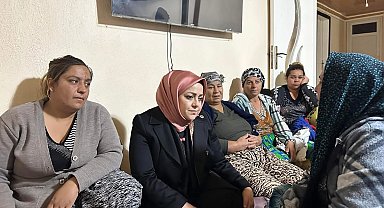 Milletvekili Ün'den minik Nazlı'nın acılı ailesine taziye ziyareti