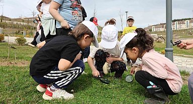 Minik öğrenciler botanik bahçesinde doğa ile buluştu