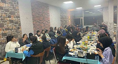 Öğrenciler için anlamlı iftar programı