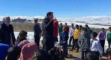 Öğrencilere deprem ve yangın tatbikatı verildi
