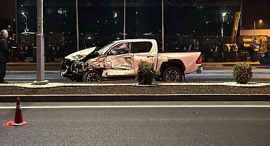 Polatlı'da trafik kazası: 1'i ağır 3 yaralı