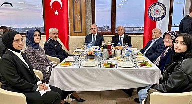 Şehit aileleri ve gaziler iftar yemeğinde buluştu