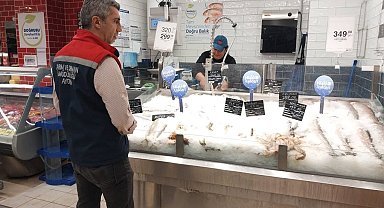 Söke'de balık satış noktaları denetlendi