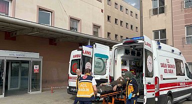 Tekirdağ'da iş kazası: Fırlayan körük tası başından yaraladı