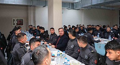 Vali Aydoğdu polis adaylarıyla sahur sofrasında buluştu