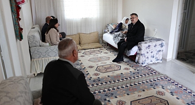 Vali Ercan Turan’dan Ev Ziyaretleri