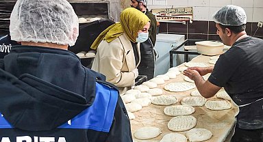 Van Büyükşehir Belediyesi fırın ve tandır evlerini denetledi