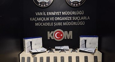 Van'da gümrük kaçakçılığı operasyonları