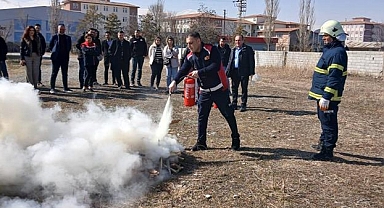 YANGIN TATBİKATI GERÇEĞİNİ ARATMADI