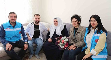 Yaşam ekibinden hasta ziyareti