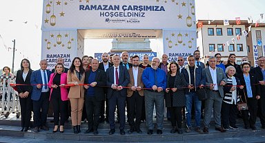 Yunusemre'de Ramazan Çarşısı kuruldu