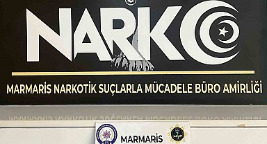 Zehir tacirini Marmaris polisinin dikkati yakalattı