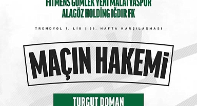 Bu Akşam Oynanacak Olan Büyük Karşılaşmayı Hakem Turgut Doman Yönetecek