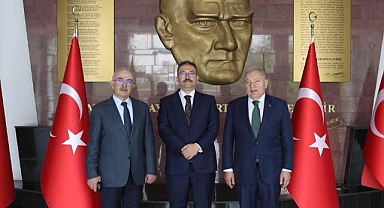 Hulusi Kılıç ve İshak Yaycılı’dan Vali Ercan Turan’a Nezaket Ziyareti