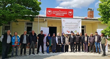 Karakoyunlu’da Çiftçilere Domates ve Patlıcan Fidesi Desteği