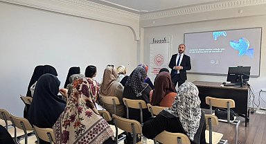 Aile Destek Merkezlerinde eğitim programı düzenlendi