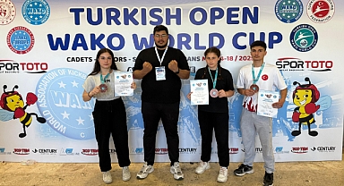 Antalya İlinde Düzenlenen Turkish Open WAKO World Cup Turnuvası Sona Erdi