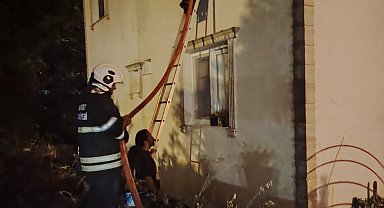 Arsuz'da müstakil evde yangın