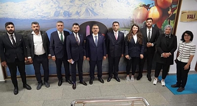 ASKON Yöneticilerinden Vali Turan’a Ziyaret