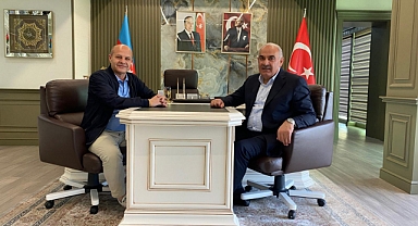 Bakü'de Anlamlı Ziyaret: Şıktaş'tan Emin Uçar'a Nezaket Ziyareti