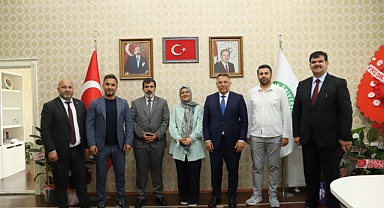 Büro Memur-Sen Iğdır Şube Yönetiminden Rektör Gürel’e Ziyaret