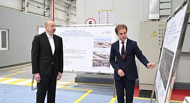 Cumhurbaşkanı Aliyev, Kartaş Kimya’nın Açılışını Gerçekleştirdi