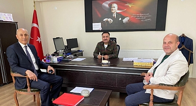 Defterdar Mesut Akbulut’a Nezaket Ziyareti