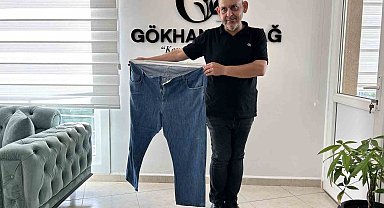 Diyet ve sporla 9 ayda 77 kilo verdi