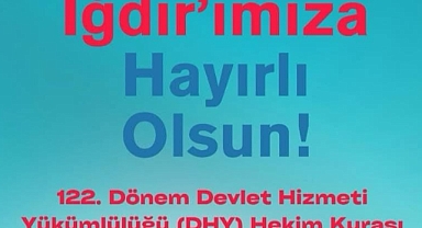 Iğdır’a 18 Yeni Doktor Atandı