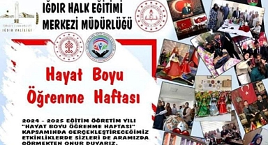 Iğdır Halk Eğitimi Merkezi’nden “Hayat Boyu Öğrenme Haftası”na Özel Etkinlikler