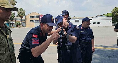 Mersin'de özel bireyler asker olma heyecanı yaşadı