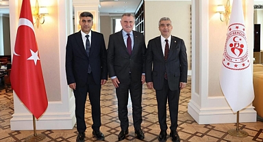 Milletvekili Alagöz’den Gençlik ve Spor Bakanı Osman Aşkın Bak’a Ziyaret