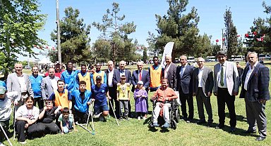 Özel çocuklara spor ve eğlence dolu festival