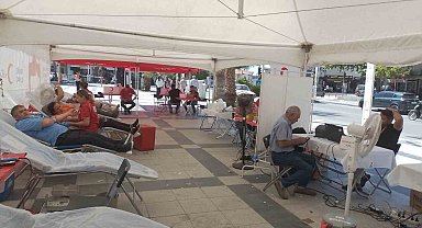 Sarıgöl'de kan bağışı kampanyasına büyük destek