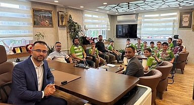Sporculardan Recai Şahin’e Anlamlı Ziyaret