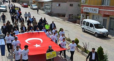 Tercan'da Gençlik Yürüyüşü düzenlendi