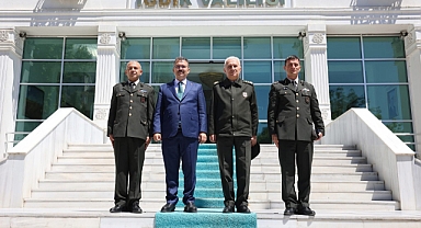 Tümgeneral Hurşit Ağırcan’dan Iğdır Valisi Ercan Turan’a Ziyaret