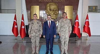 Tümgeneral Murat Bulut’tan Iğdır Valisi Ercan Turan’a Ziyaret