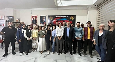Üniversiteli Gençler Azerbaycan Evi’nde Buluştu