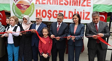 Vali Ercan Turan ve Eşi Nilüfer Baykal Turan, Zehra Ana Derneği'nin Kermesine Katıldı