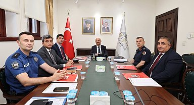 Yenilenecek muhtarlık seçimleri için koordinasyon toplantısı yapıldı