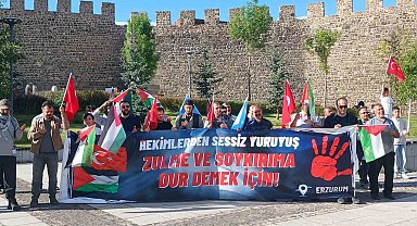 81 haftadır Gazze için süren sessiz yürüyüş
