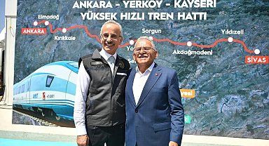 Başkan Büyükkılıç: "Kayseri, yüksek hızlı tren ile Anadolu'nun parlayan yıldızı olacak"