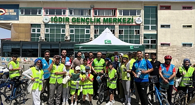 Büyük Coşkuyla Gerçekleşen Yeşilay Geleneksel Bisiklet Turuna Yoğun Katılım