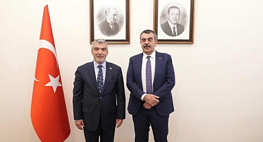 Cantürk Alagöz’den Milli Eğitim Bakanı Yusuf Tekin’e Ziyaret